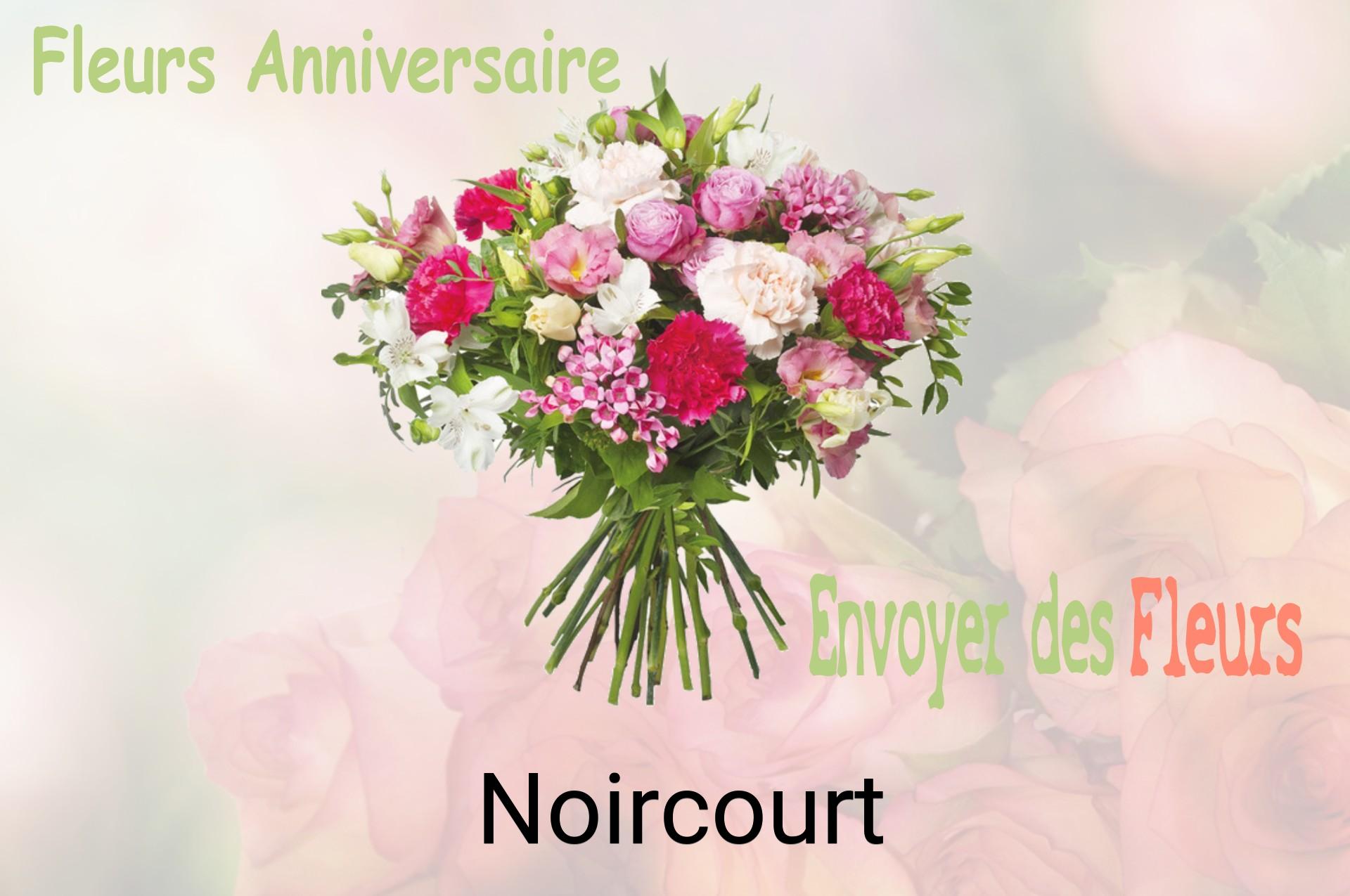 Bouquet de fleurs d’anniversaire livré à Noircourt
