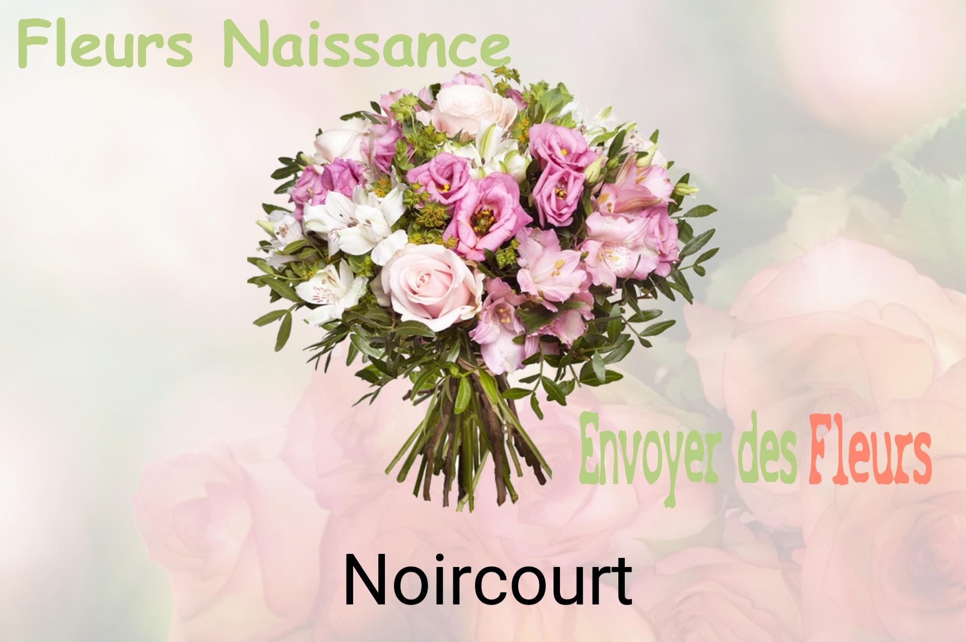 Bouquet de fleurs de naissance livré à Noircourt